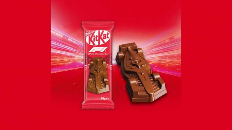 KitKat lanzó un chocolate especial de la Formula 1