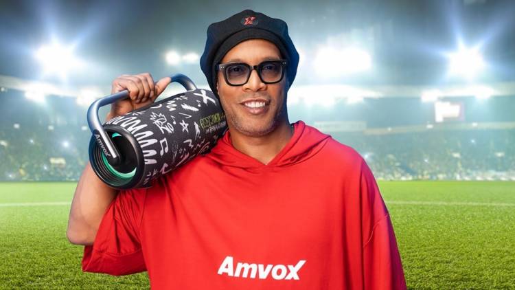 Ronaldinho launches his own line of speakers