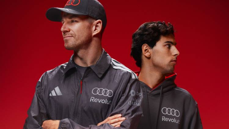Audi Revolut F1 team arrives in Argentina powered by Adidas