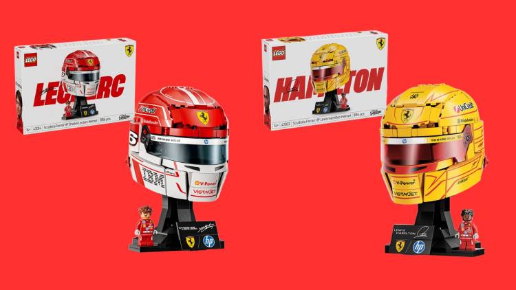  LEGO to release Formula 1 helmet replicas