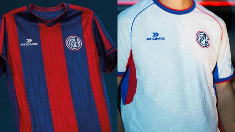 Atomik presentó las nuevas camisetas de San Lorenzo