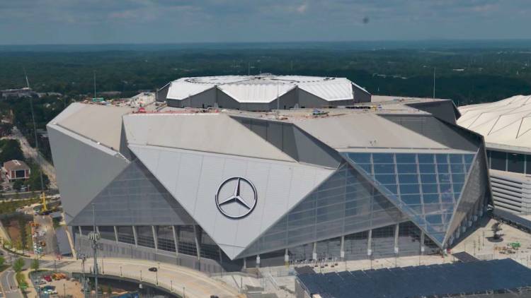 Atlanta's Mercedes-Benz Stadium to break FIFA regulations