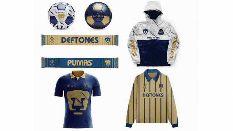  Deftones launches apparel collaboration with Pumas UNAM
