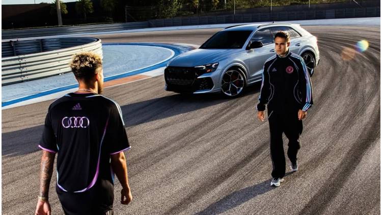 Adidas unió a Inter Miami y Audi en una colección especial