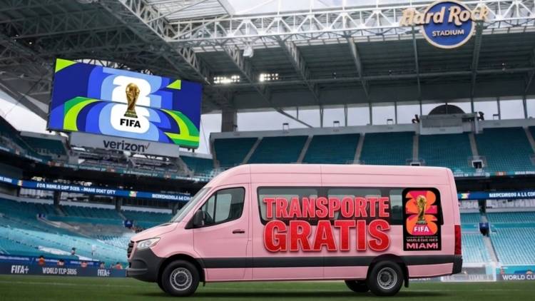 Miami ofrecerá transporte gratuito durante el Mundial 2026