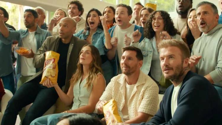 Lay's reunió a Messi, Beckham, Alexia Putellas y Henry en su nueva campaña