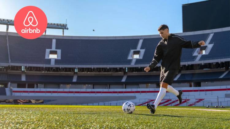 El Estadio Monumental se convertirá en Airbnb por un día
