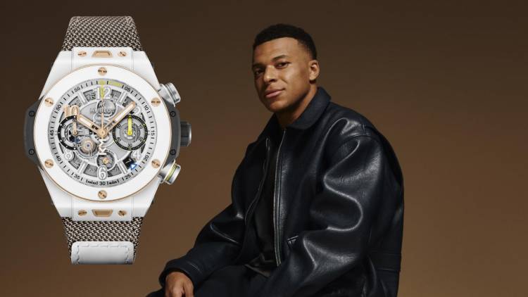 Kylian Mbappé lanzó un reloj de lujo personalizado
