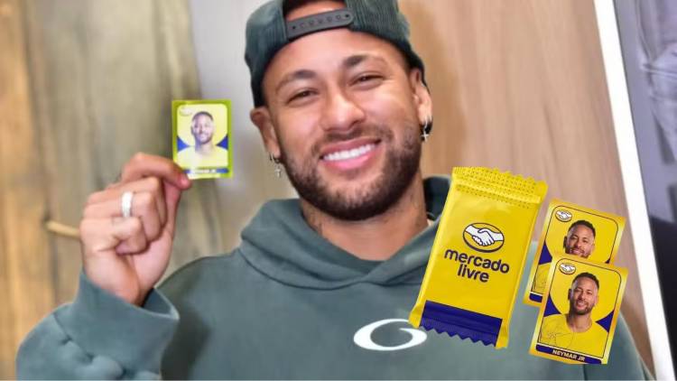 Mercado Libre delivers Neymar's trading card in Brazil