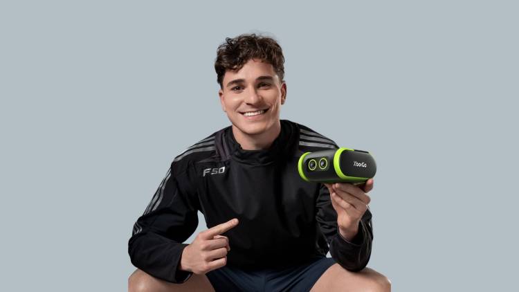  Julian Alvarez becomes the brand ambassador for a robotic camera brand