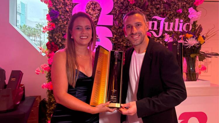 Maxi Rodriguez takes part in a special dinner in Miami