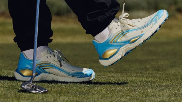 Adidas convirtió los botines de Leo Messi en zapatillas de golf