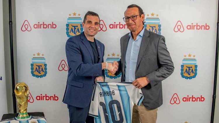 Airbnb becomes official sponsor of the Argentine national team