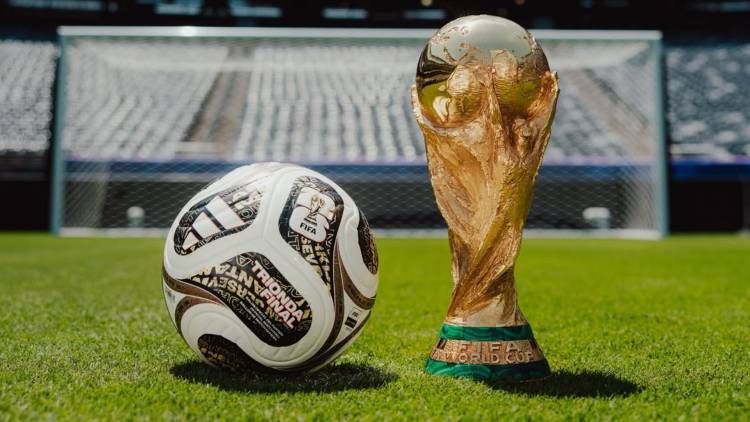 Adidas unveils the official match ball for the World Cup Final