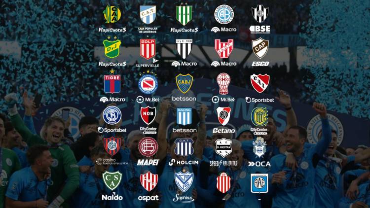 Los sponsors de servicios financieros se imponen en la Liga Profesional