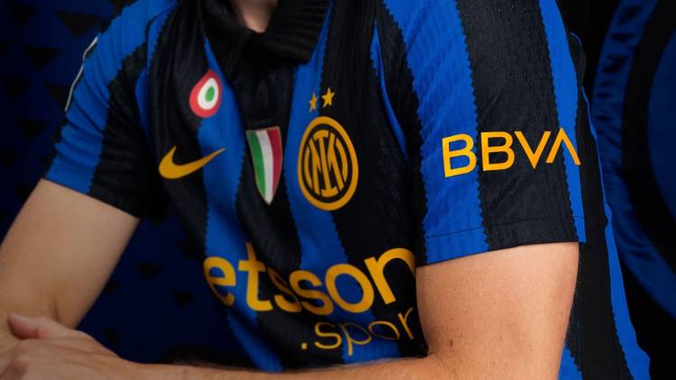 BBVA desembarca en el fútbol italiano de la mano de Inter de Milán