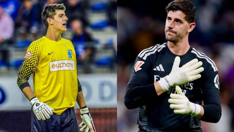 Thibaut Courtois compró la marca de guantes de los comienzos de su carrera